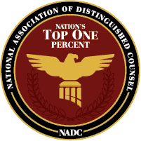 Nation's Top One Percent award